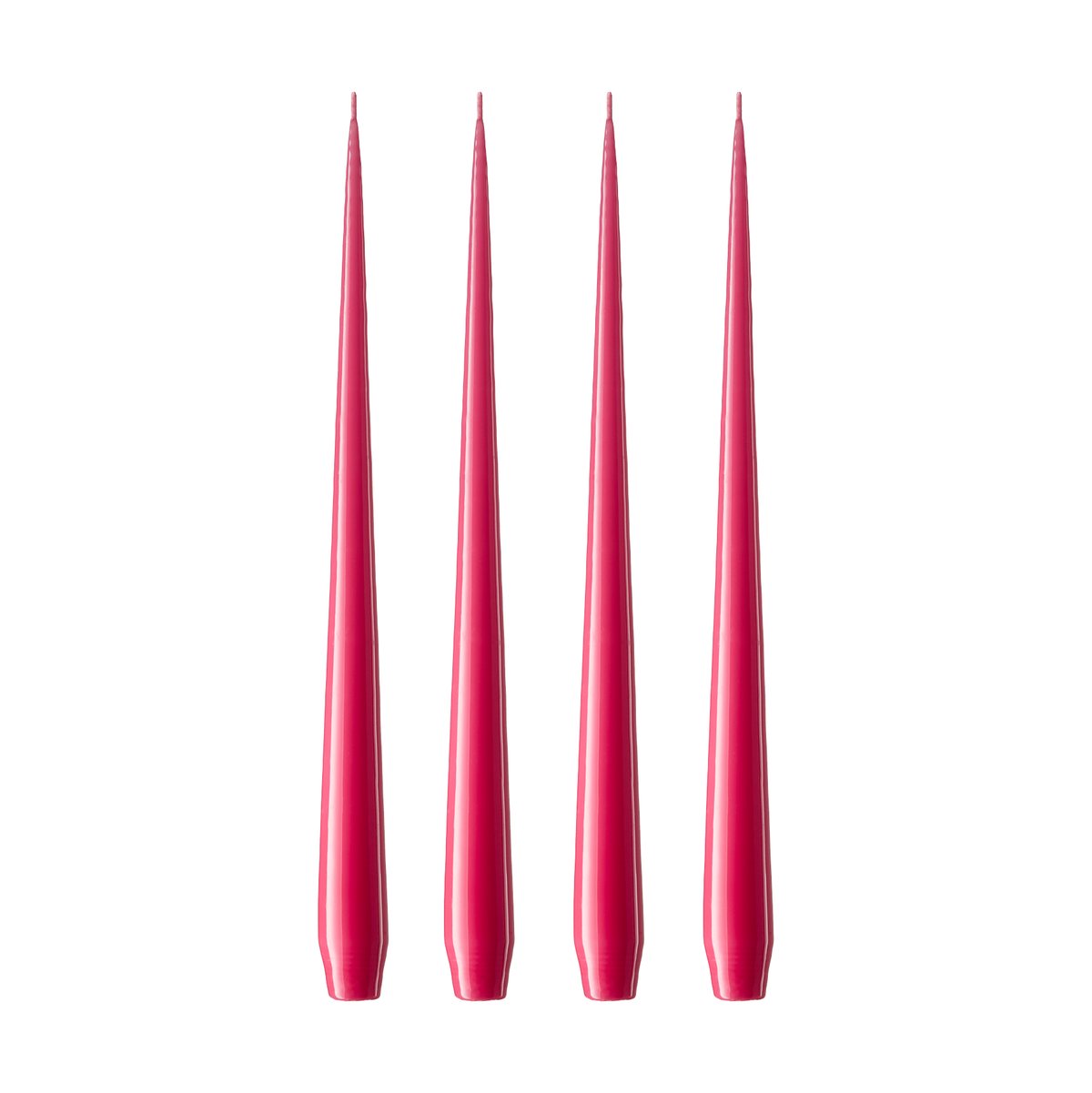 ester & erik light 4-pack lacquered Deep pink 41/2, 42 cm
