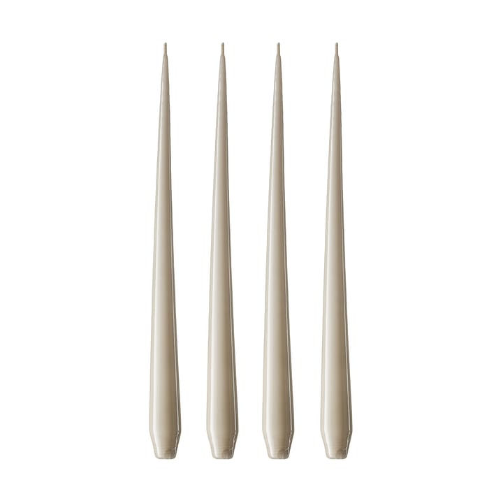 ester & erik light 4-pack lacquered - linen grey, 42 cm - Ester & erik