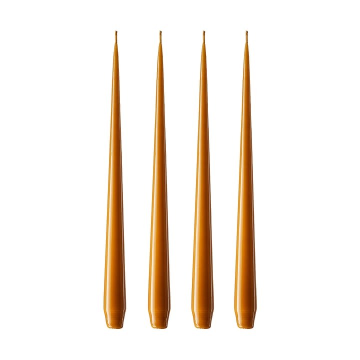 ester & erik light 4-pack lacquered - mörk saffran, 32 cm - Ester & erik