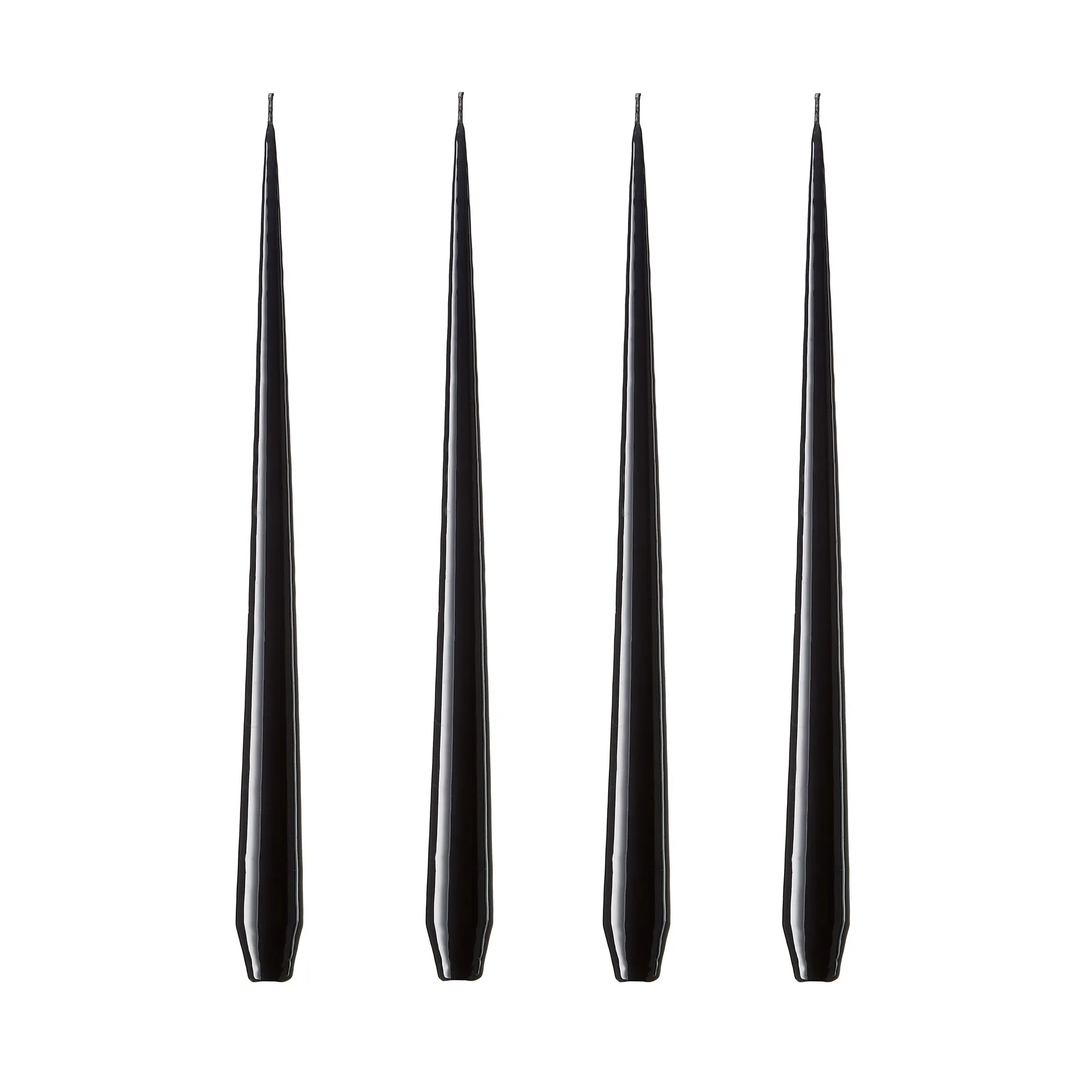 ester & erik light 4-pack lacquered, Raw black, 32 cm ester & erik