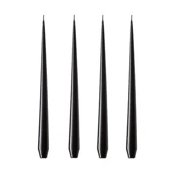 ester & erik light 4-pack lacquered - Raw black, 32 cm - ester & erik