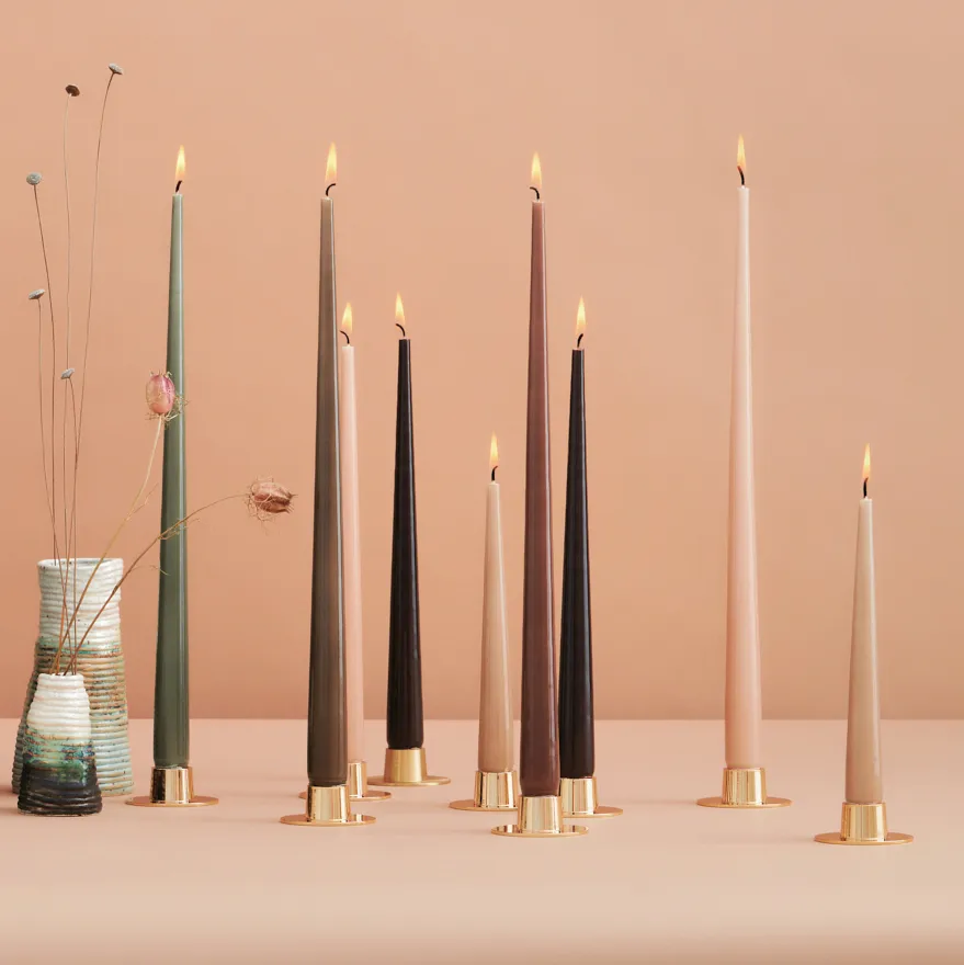 ester & erik light 4-pack lacquered, Raw black, 32 cm ester & erik