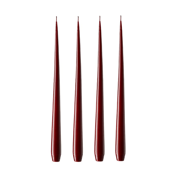 ester & erik light 4-pack lacquered - vinröd, 42 cm - Ester & erik