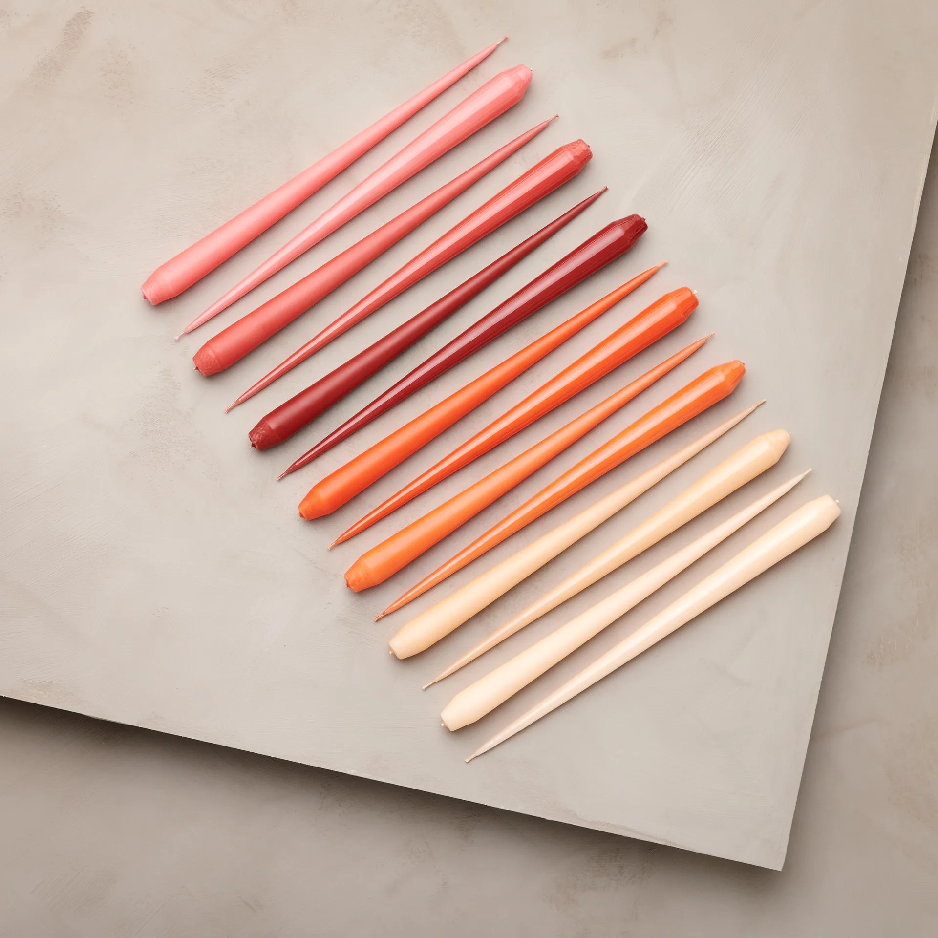 ester & erik light 4-pack matte, dark Melon sorbet 19/2, 32 cm ester & erik