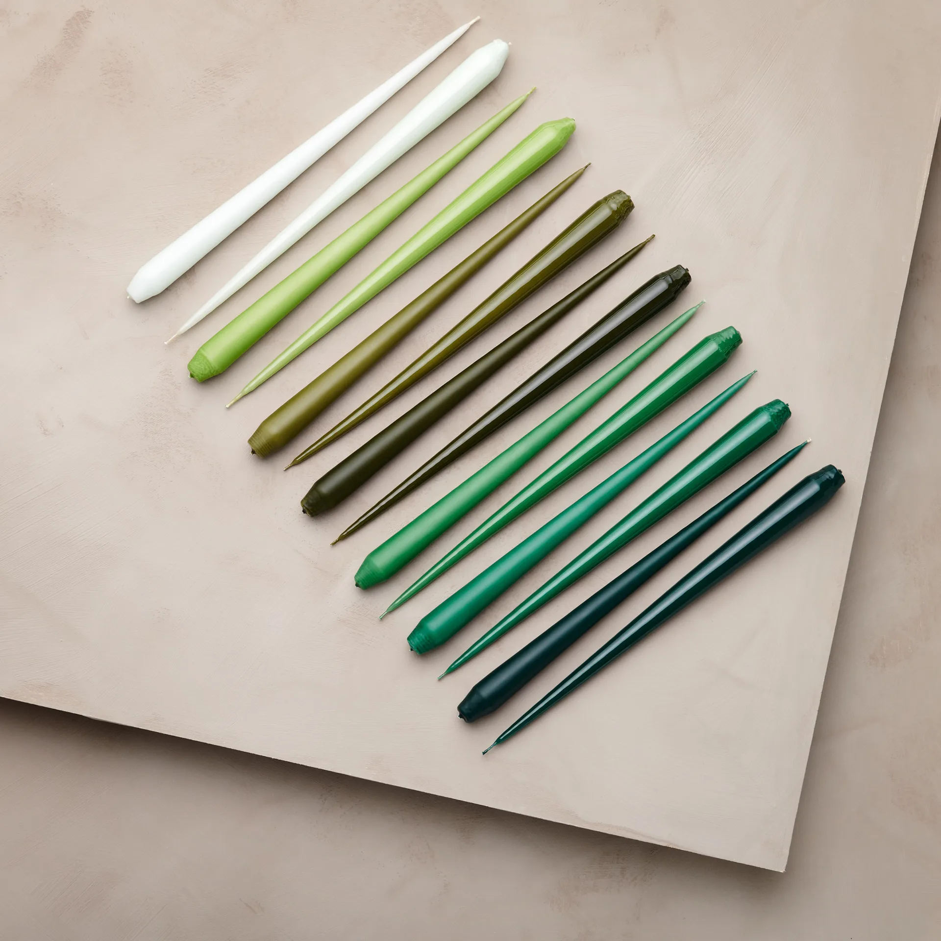 ester & erik light 4-pack matte, olive glow, 32 cm ester & erik