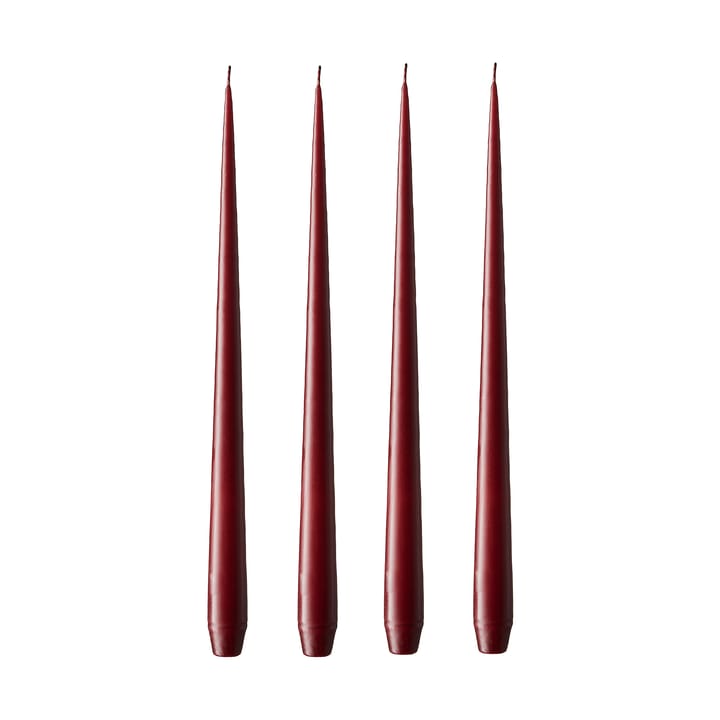 ester & erik light 4-pack matte - vinröd, 42 cm - Ester & erik