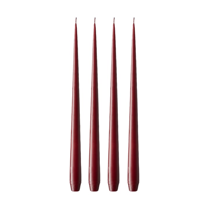 ester & erik light 42 cm 4-pack matte - Deep wine 44/2 - ester & erik