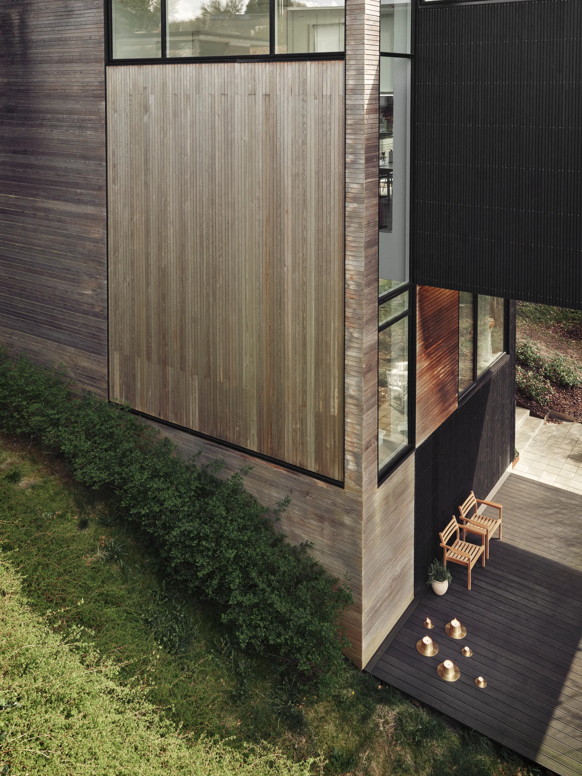 ester & erik outdoor candle holder small Ø16 cm, Gold ester & erik