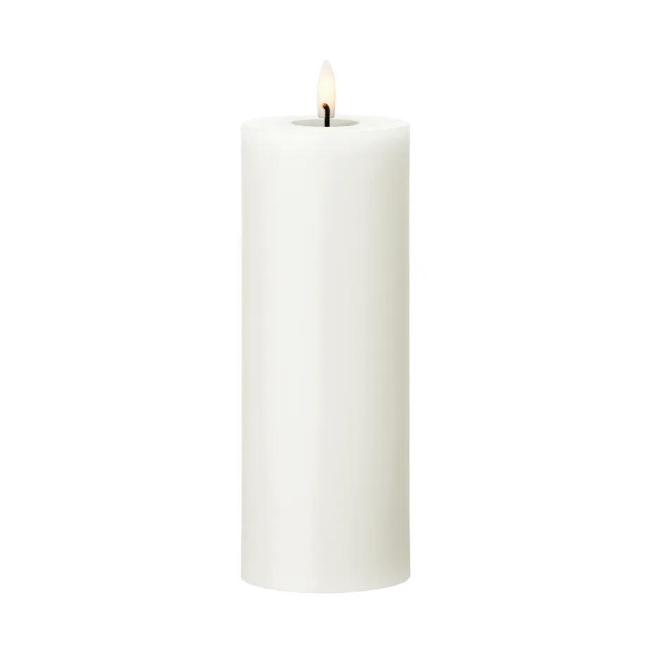 ester & erik pillar candle LED, 10 Silky, 20 cm ester & erik