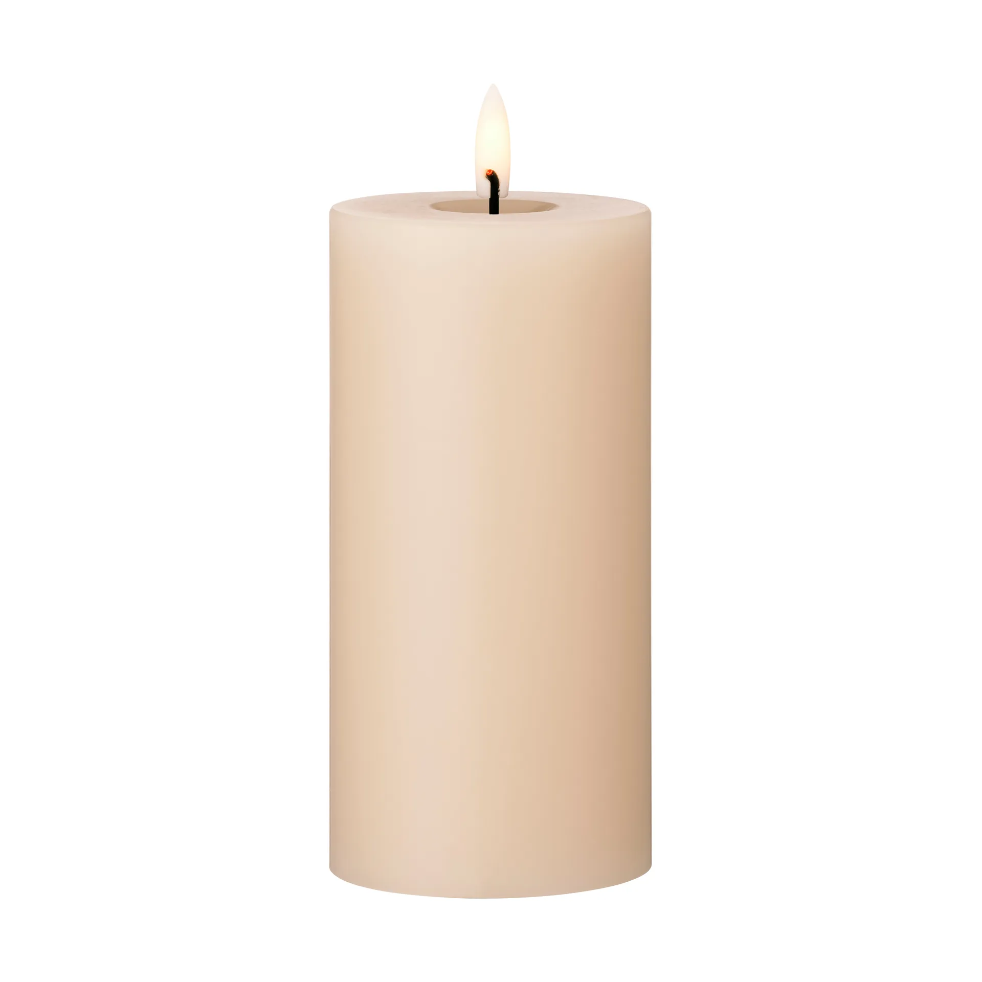 ester & erik pillar candle LED, 11 Ice Latte, 15 cm ester & erik