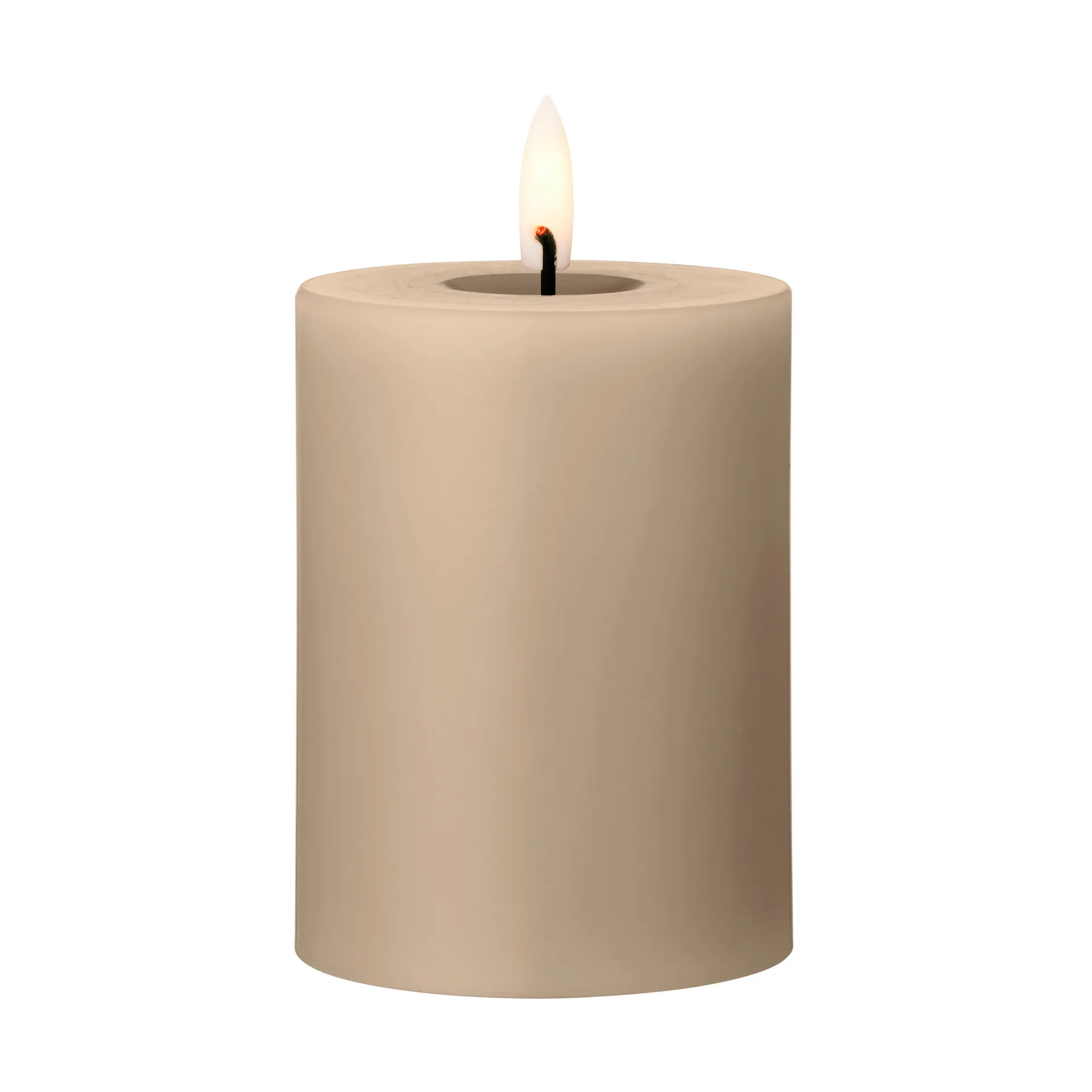ester & erik pillar candle LED, 18 Nougat Note, 10 cm ester & erik