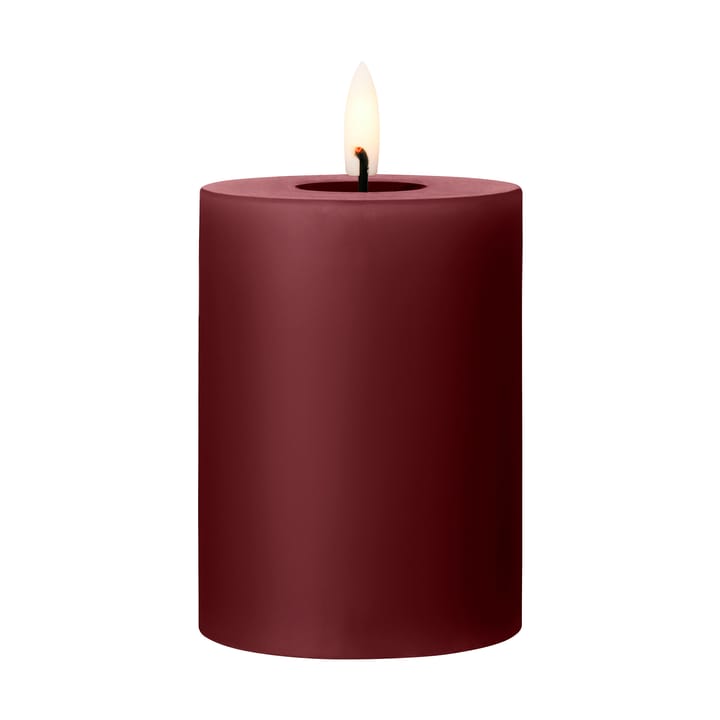 ester & erik pillar candle LED - 44/2 Deep Wine, 10 cm - Ester & erik