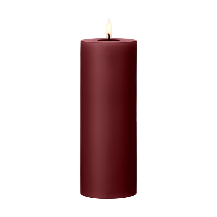 ester & erik pillar candle LED - 44/2 Deep Wine, 20 cm - Ester & erik