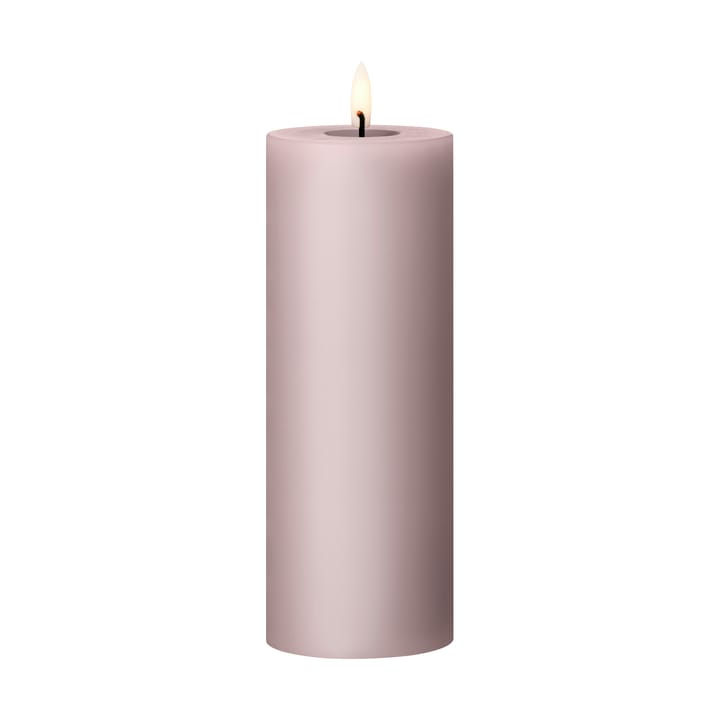 ester & erik pillar candle LED - 52 Soft Rose, 20 cm - Ester & erik