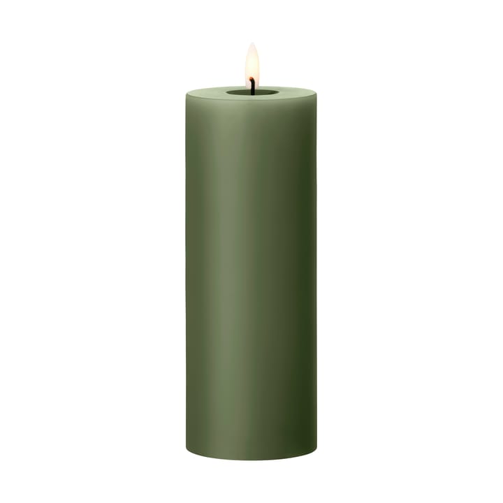 ester & erik pillar candle LED - 70 Green Soil, 20 cm - Ester & erik