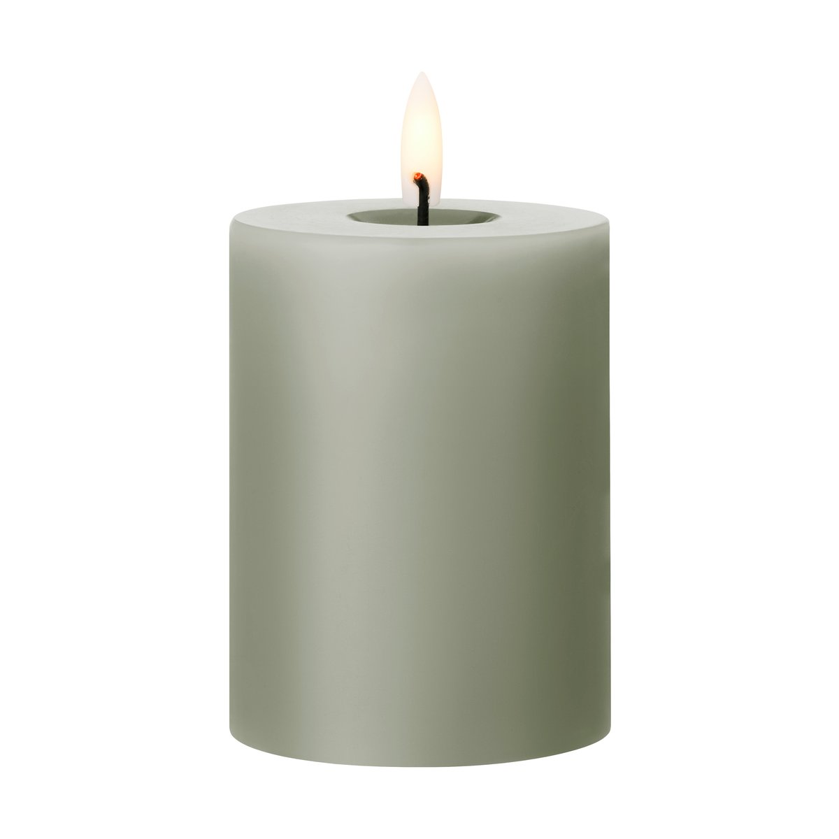 ester & erik pillar candle LED o7.5x10 cm 69 Artichoke