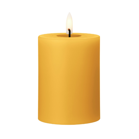 ester & erik ester & erik pillar candle LED Ø7.5x10 cm 85 Mango