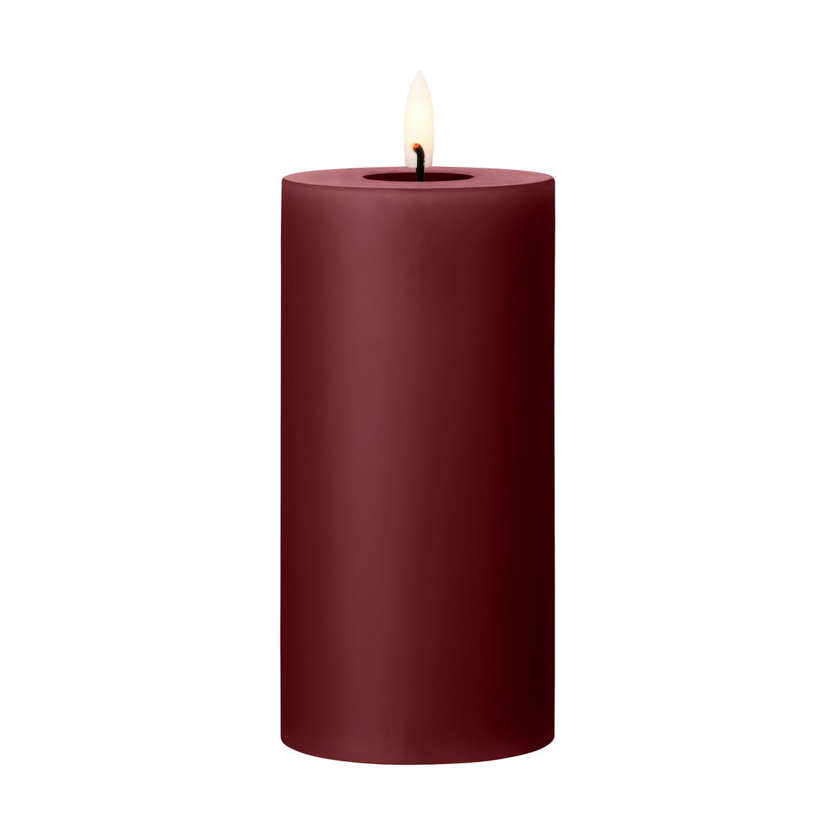 ester & erik ester & erik pillar candle LED Ø7.5x15 cm 44/2 Deep Wine