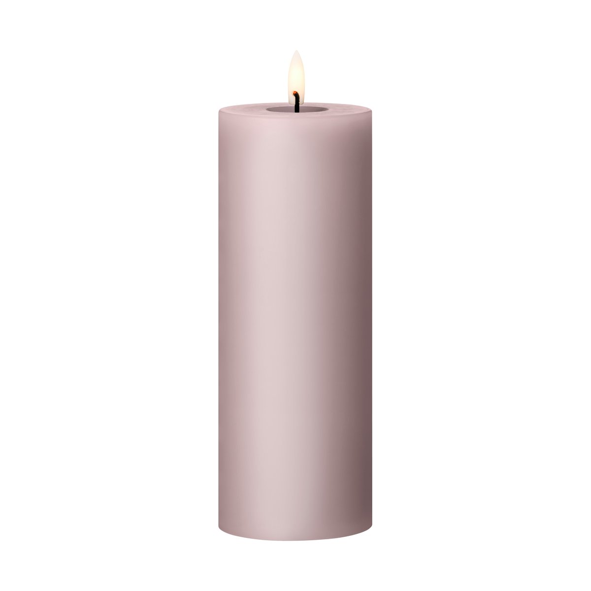 ester & erik pillar candle LED o7.5x20 cm 52 Soft Rose