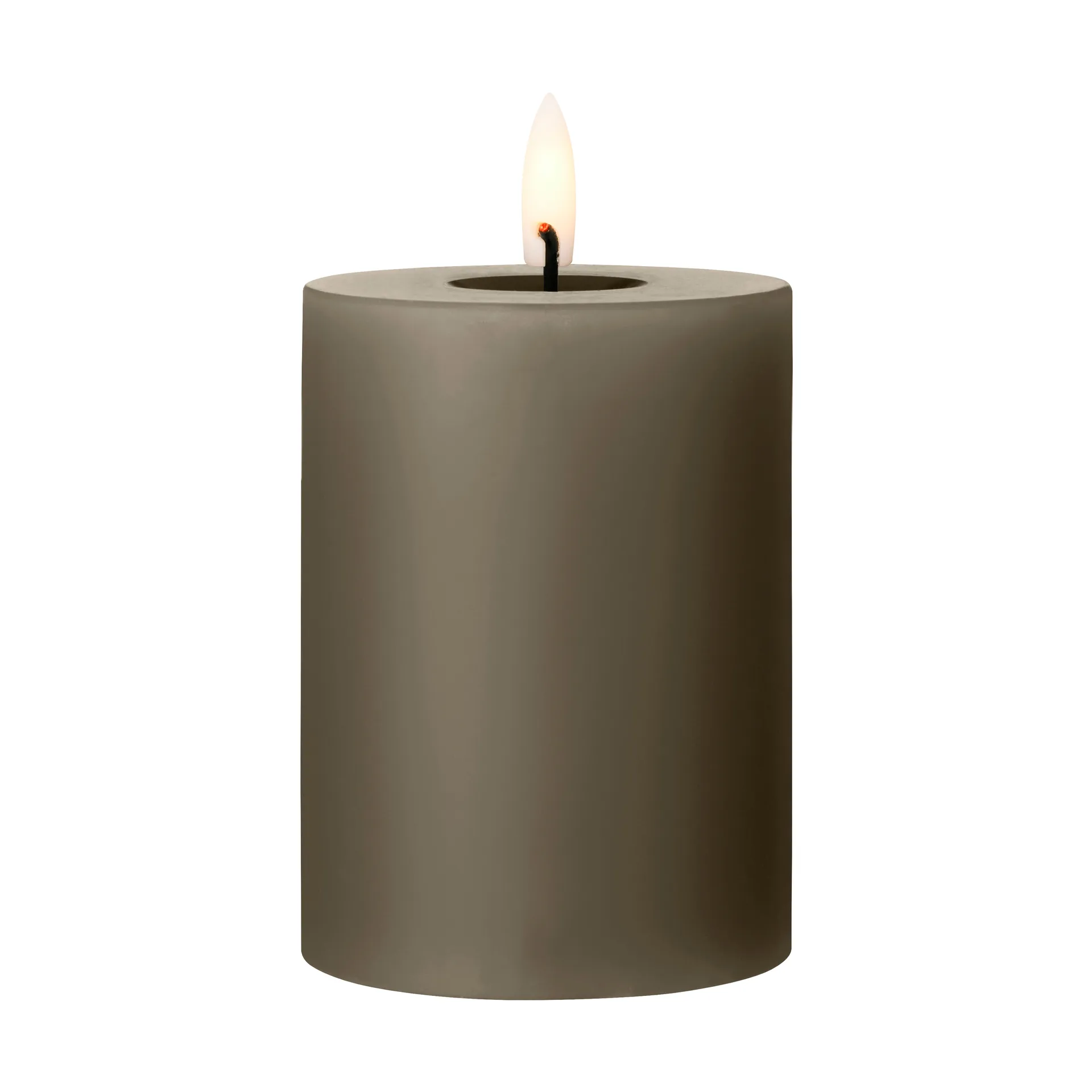 ester & erik pillar candle LED, 77 Caviar, 10 cm ester & erik