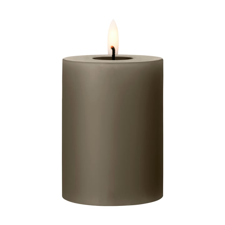 ester & erik pillar candle LED - 77 Caviar, 10 cm - Ester & erik