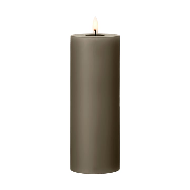 ester & erik pillar candle LED - 77 Caviar, 20 cm - Ester & erik
