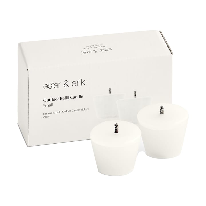 ester & erik refill for outdoor candle holder 2-pack, Small ester & erik