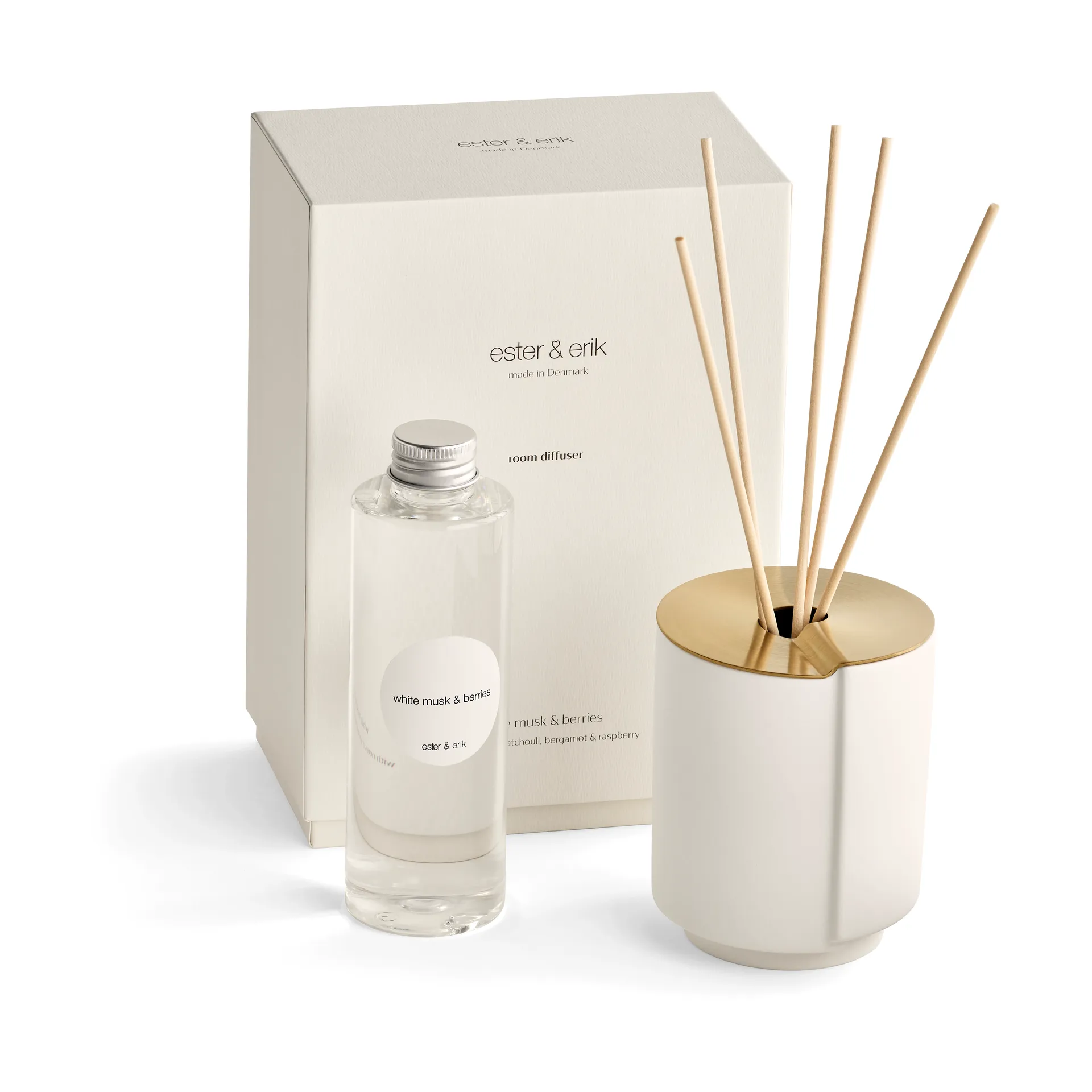 ester & erik scented sticks, White musk & berries ester & erik