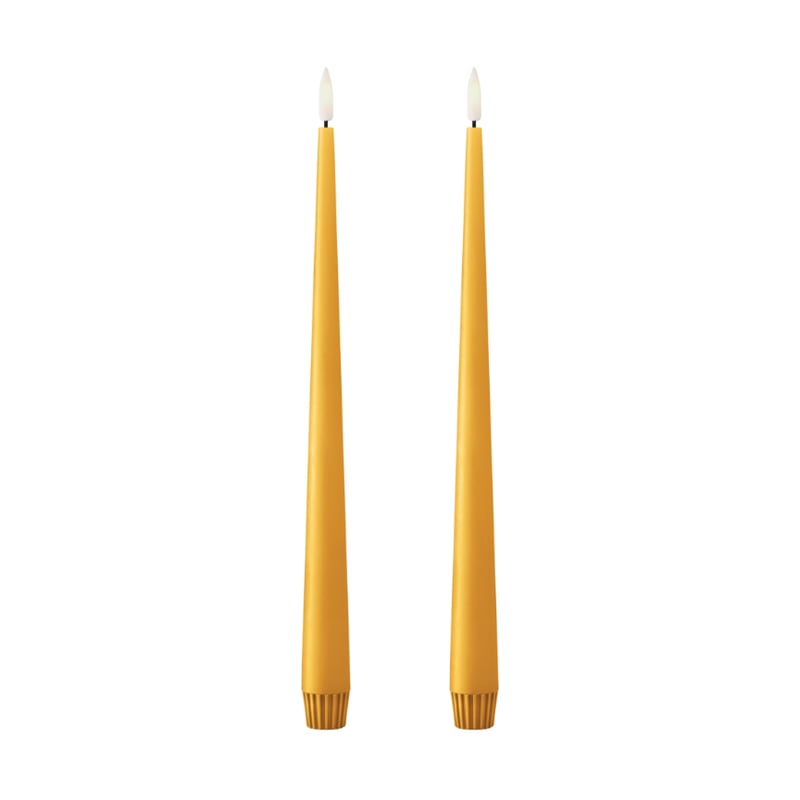 ester & erik ester & erik taper candle LED 30 cm 2-pack 85 Mango
