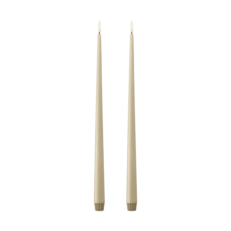 ester & erik ester & erik taper candle LED 40 cm 2-pack 14 Pale ginger