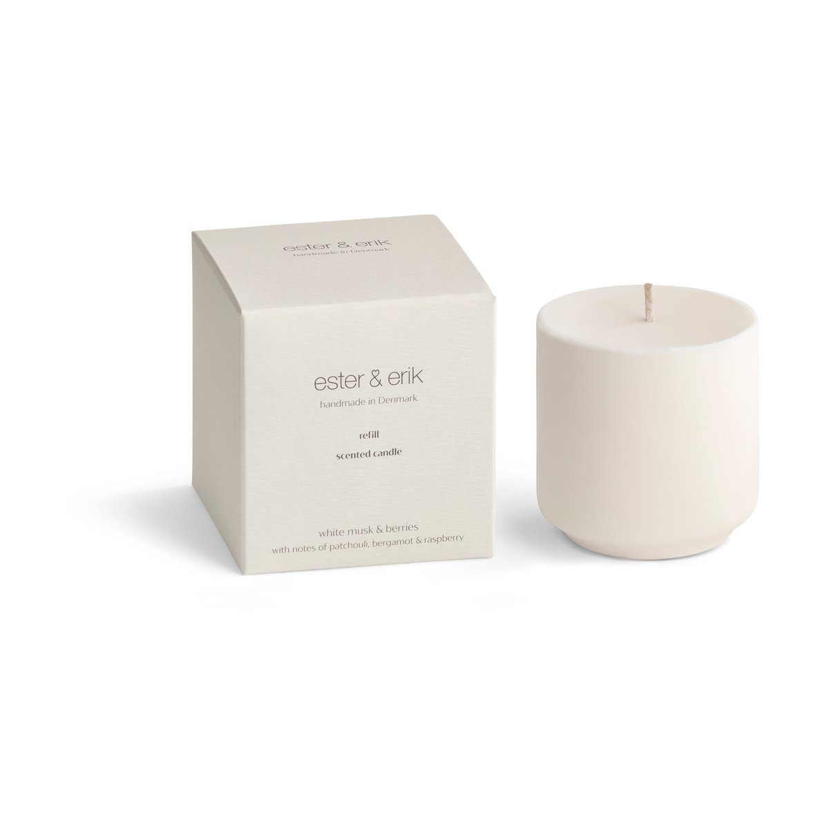 ester & erik Refill ester & erik scented candles White musk & berries