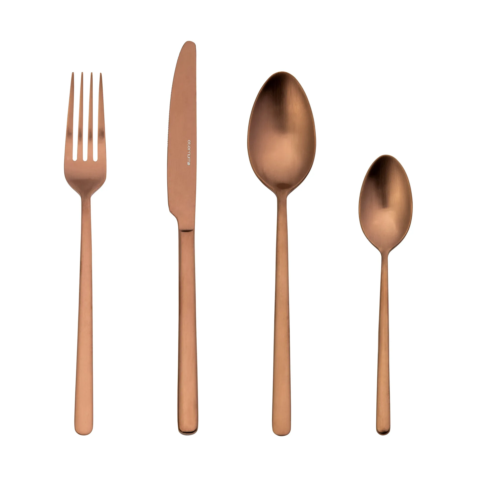 Eternum Nardo cutlery set 16-piece, Copper Eternum