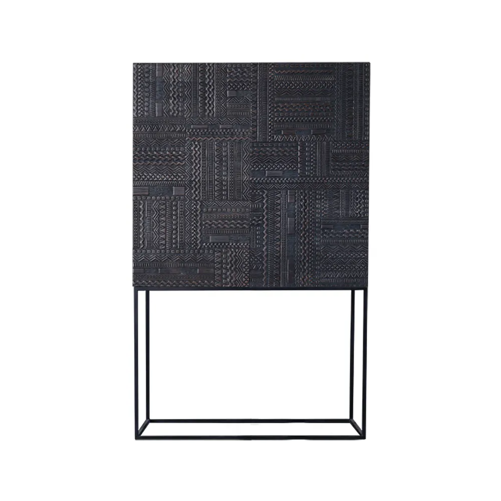 Ancestors Tabwa cabinet, Teak 2 doors-2 drawers 100x160 Ethnicraft