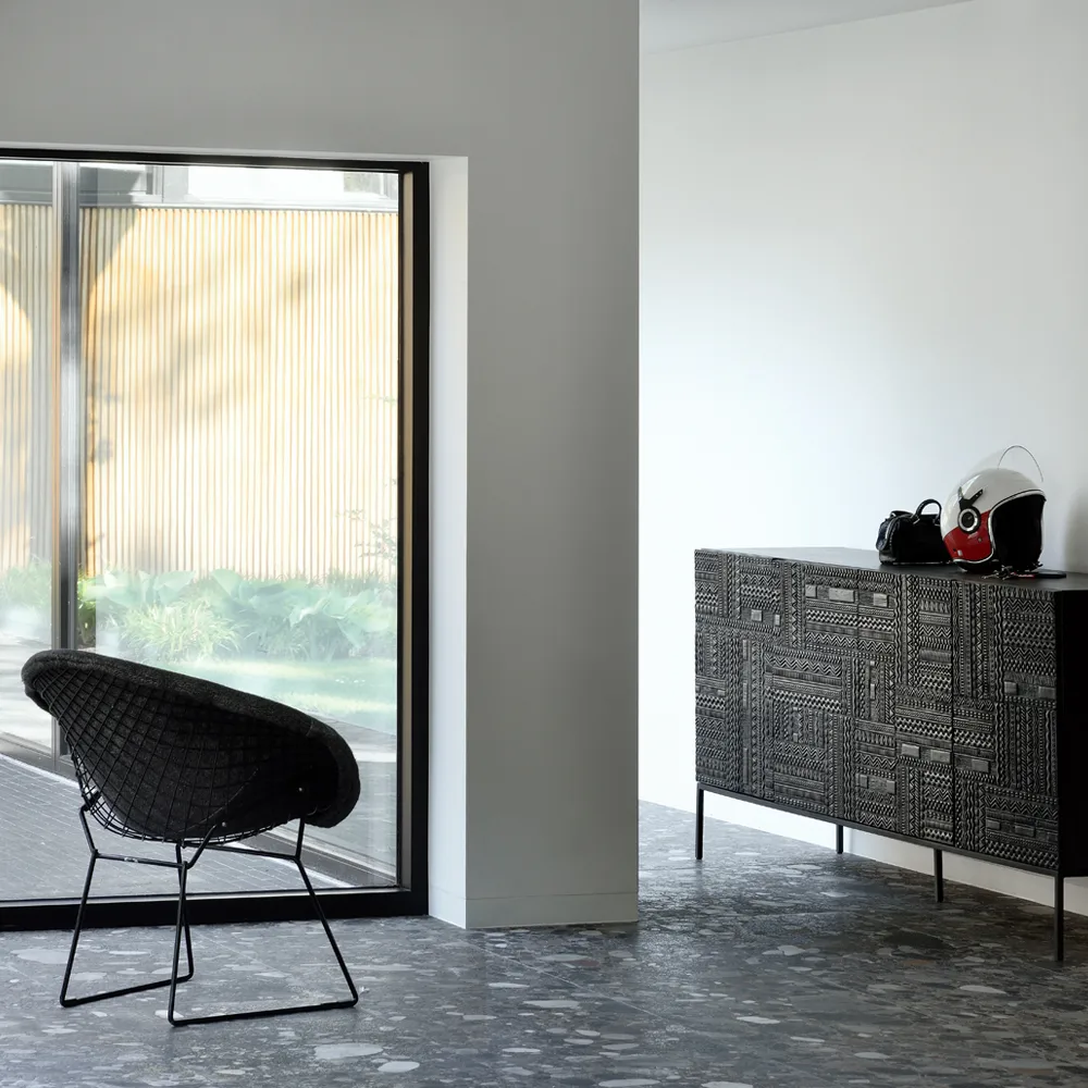 Ancestors Tabwa sideboard, Teak 4 doors Ethnicraft