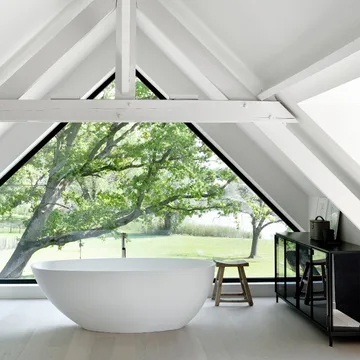 Anders sideboard - Black 2 glass doors metal - Ethnicraft