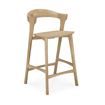Beech bar stool - Lacquered oak, 65 cm - Ethnicraft