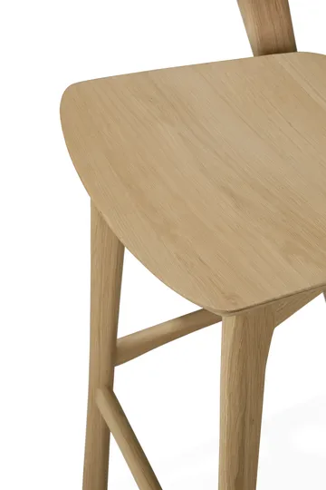 Beech bar stool - Lacquered oak, 75 cm - Ethnicraft