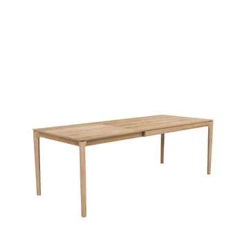 Beech dining table with extension leaf - Oak wax oil 90x140/220 cm - Ethnicraft