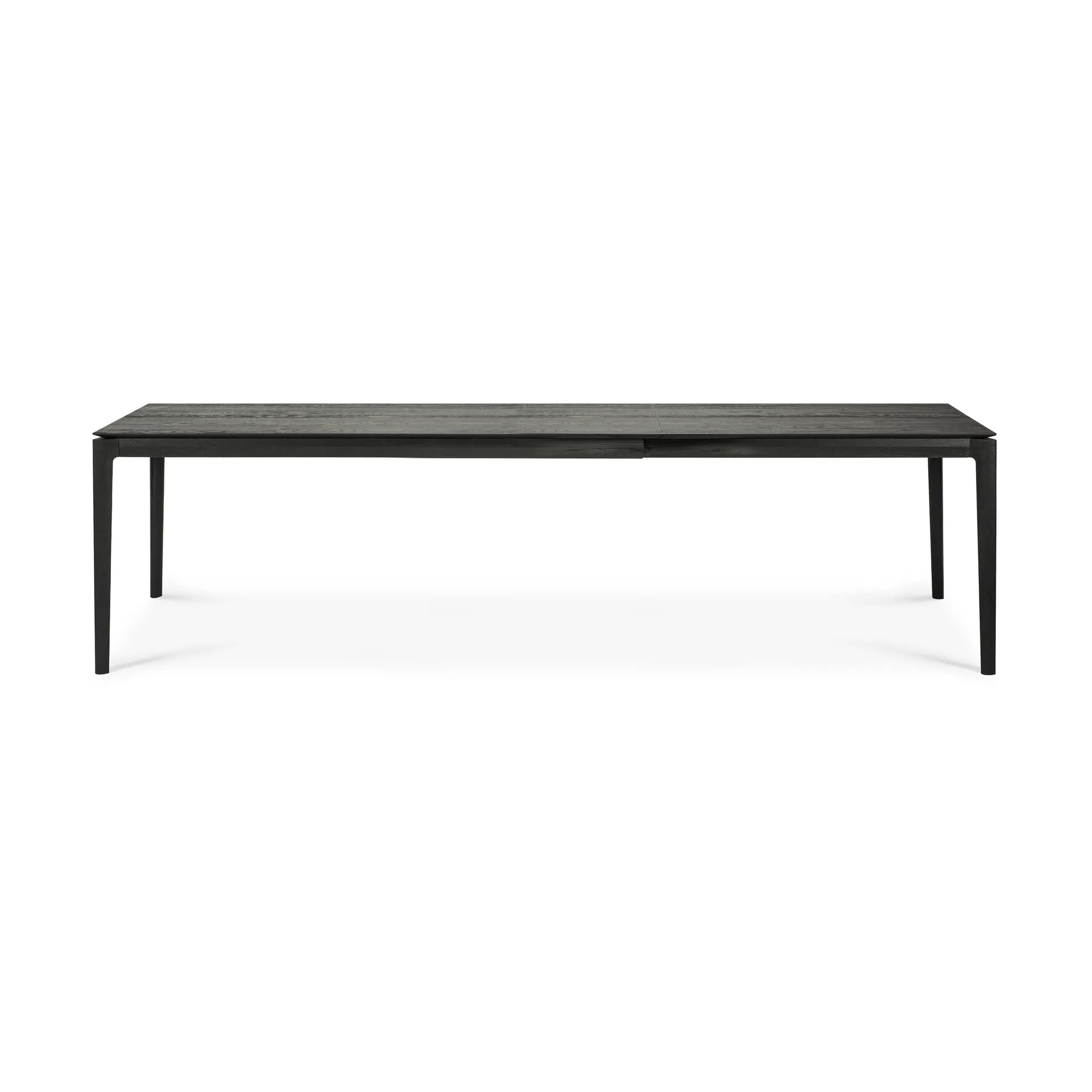 Beech extendable dining table, Black lacquered oak, 100x200/300 cm Ethnicraft