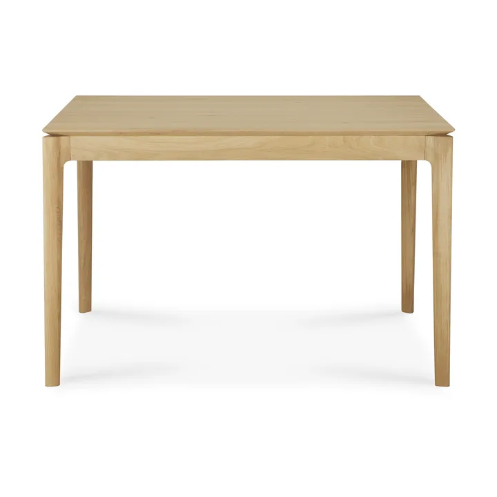 Beech extendable dining table - Lacquered oak, 90x120/180 cm - Ethnicraft