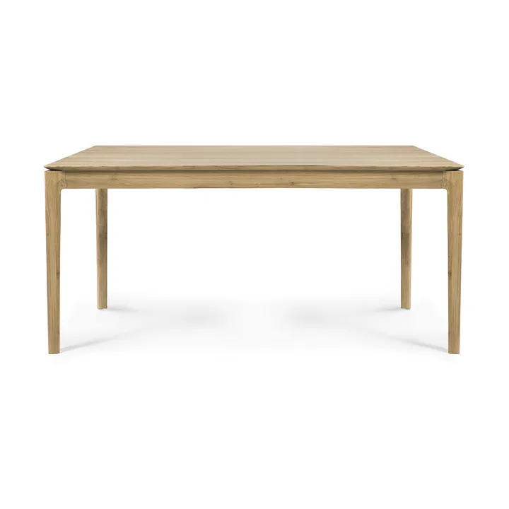 Beech extendable dining table - Lacquered oak, 90x140/220 cm - Ethnicraft