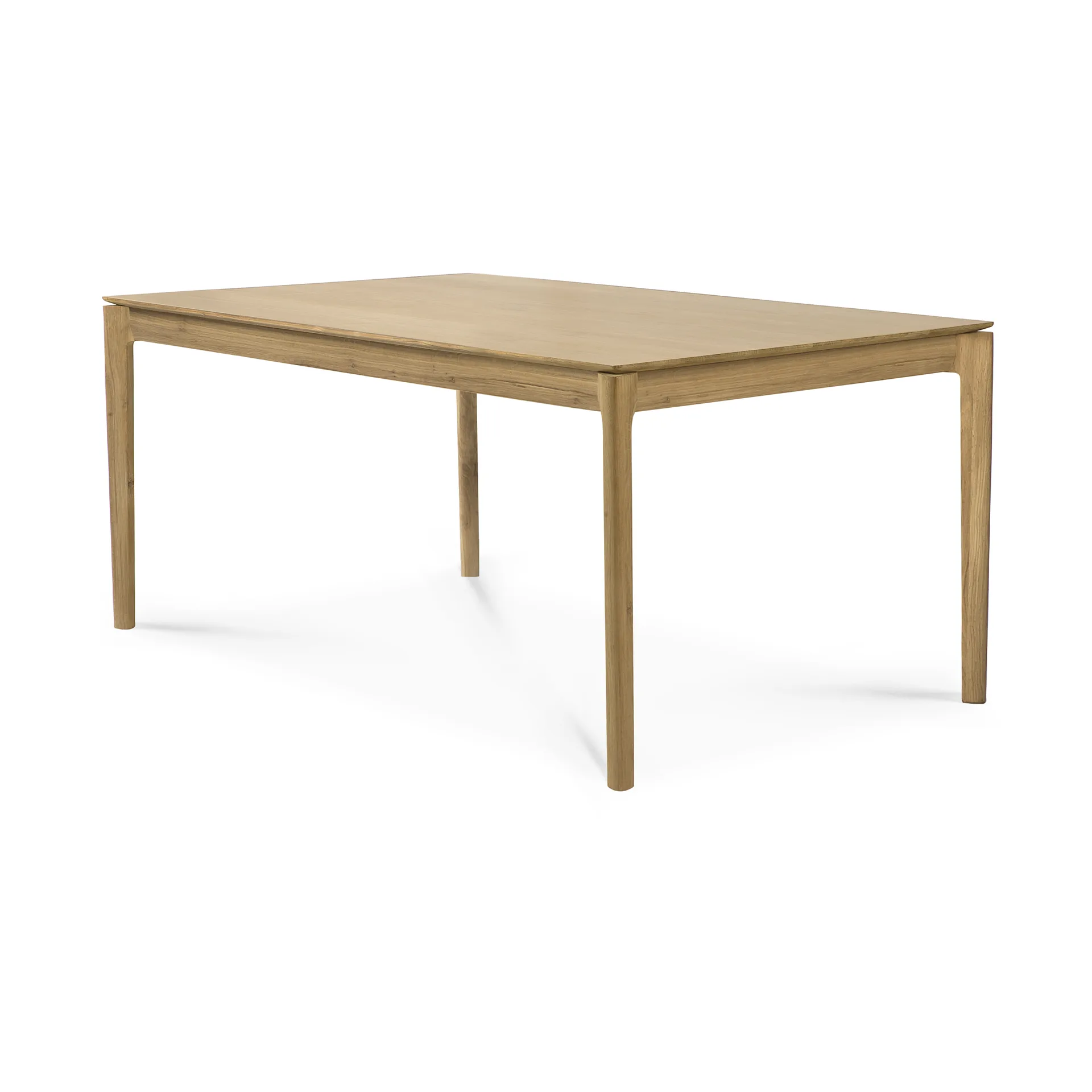 Beech extendable dining table, Lacquered oak, 90x140/220 cm Ethnicraft