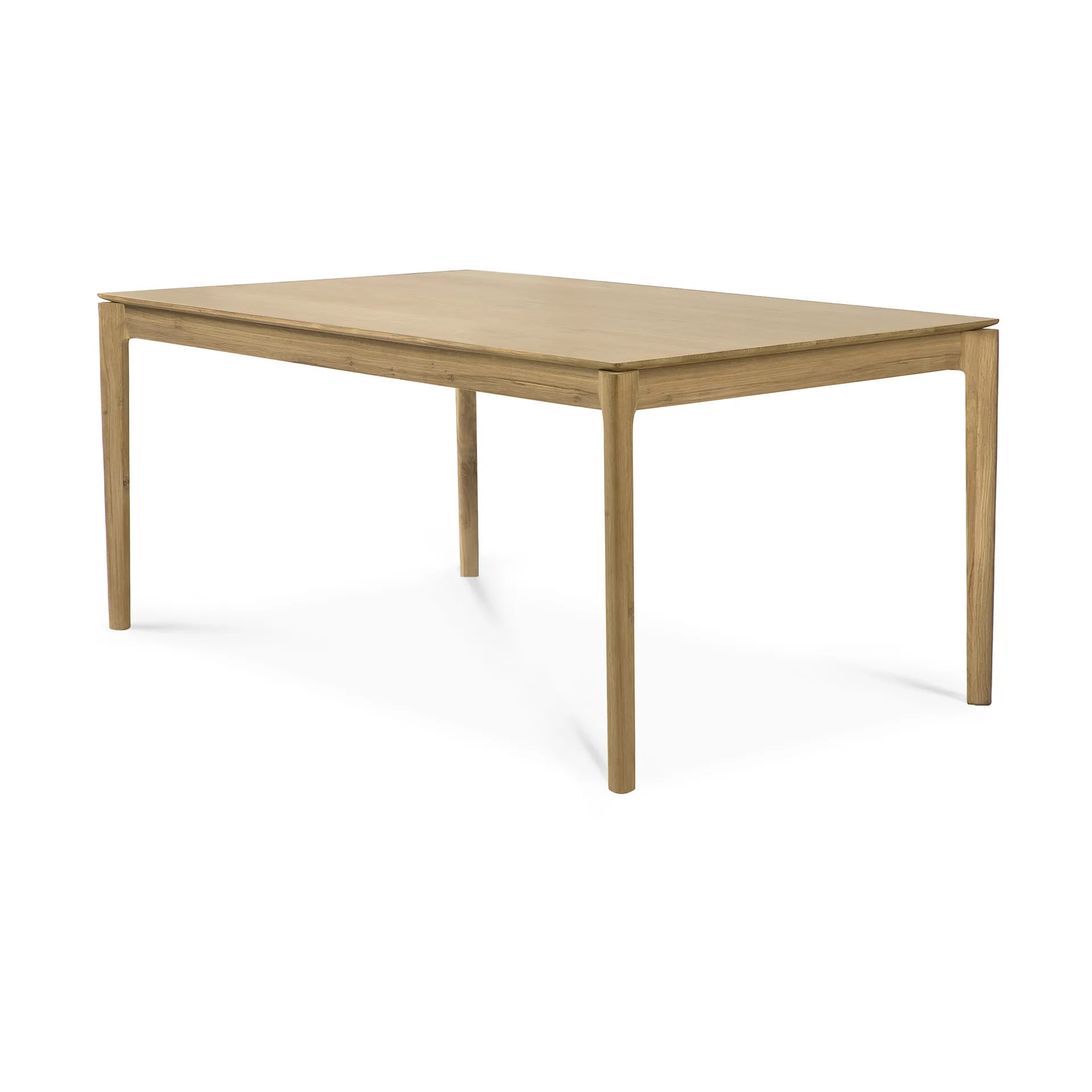 Beech extendable dining table, Lacquered oak, 90x160/240 cm Ethnicraft