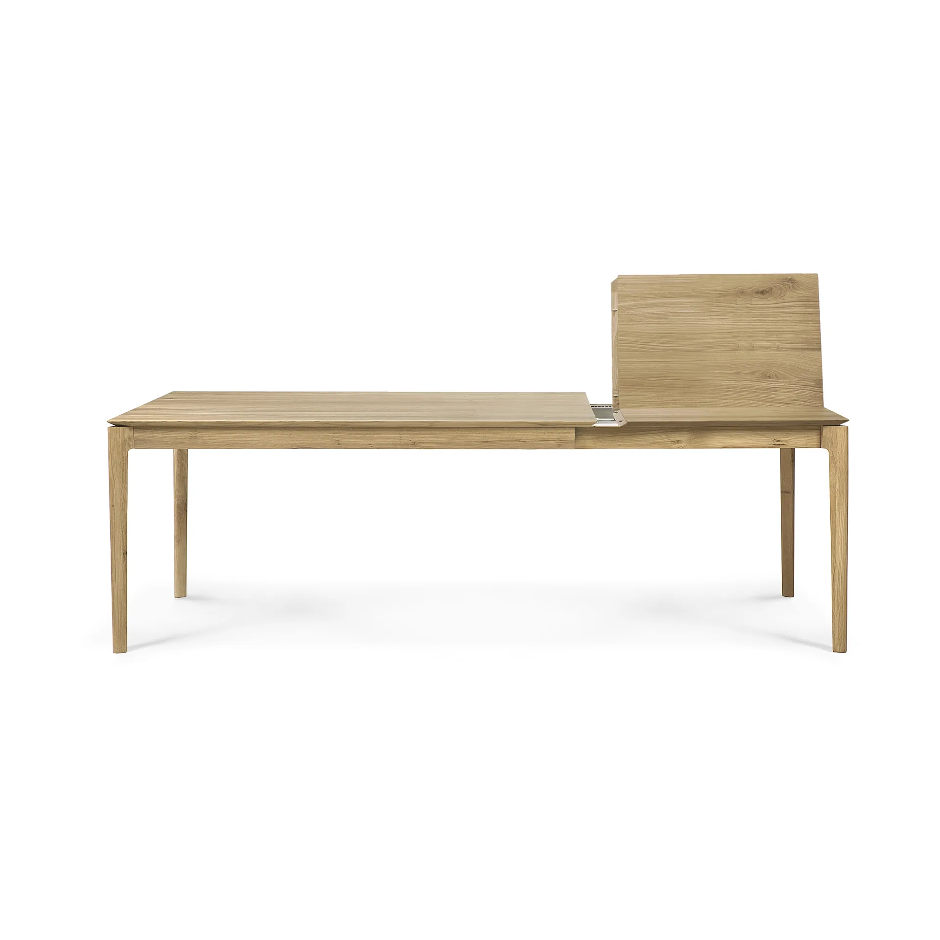 Beech extendable dining table, Lacquered oak, 90x160/240 cm Ethnicraft