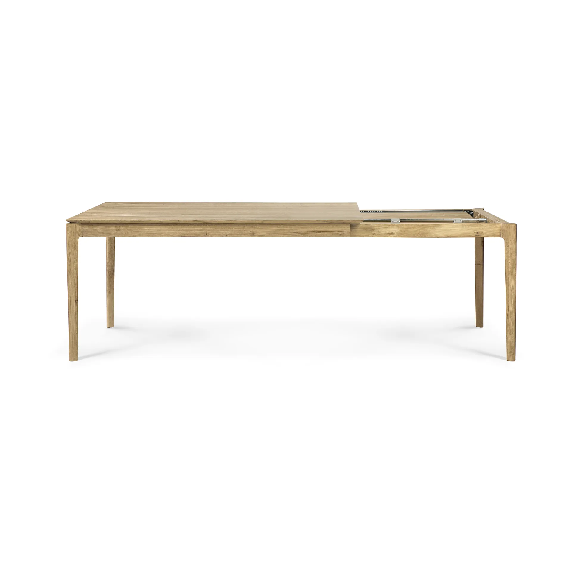 Beech extendable dining table, Lacquered oak, 90x160/240 cm Ethnicraft
