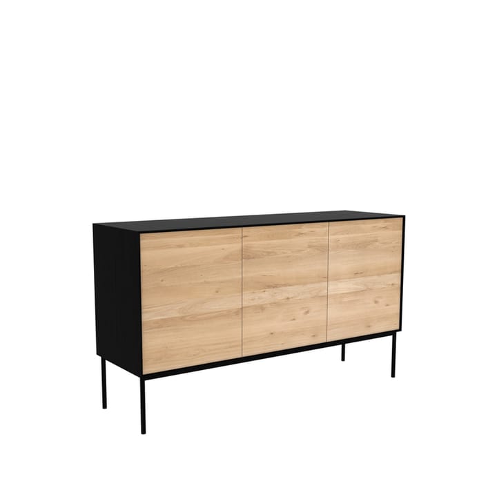Blackbird sideboard, Black oak 3 doors Ethnicraft