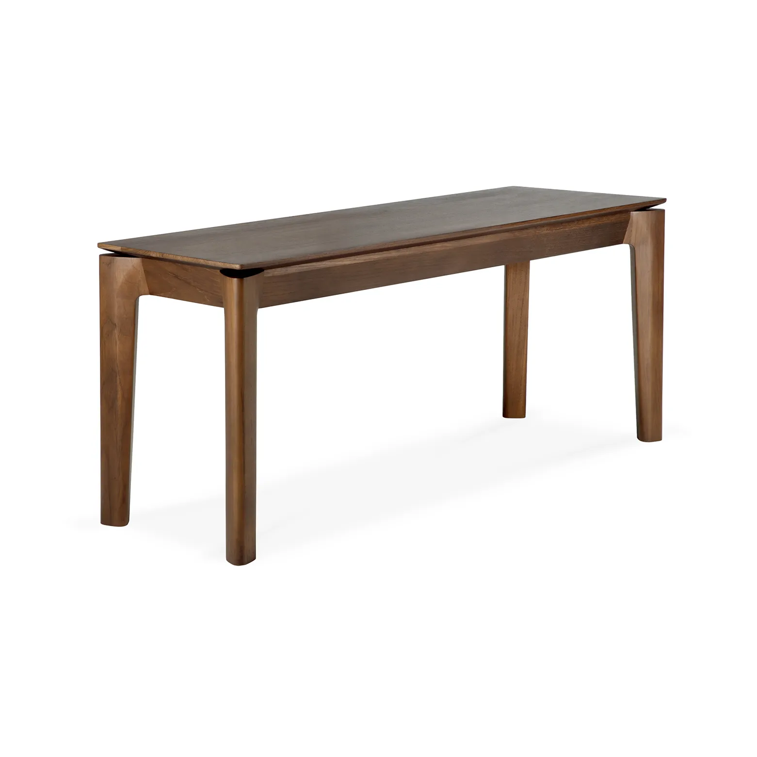 Bok bench, Dark stained teak 126 cm Ethnicraft