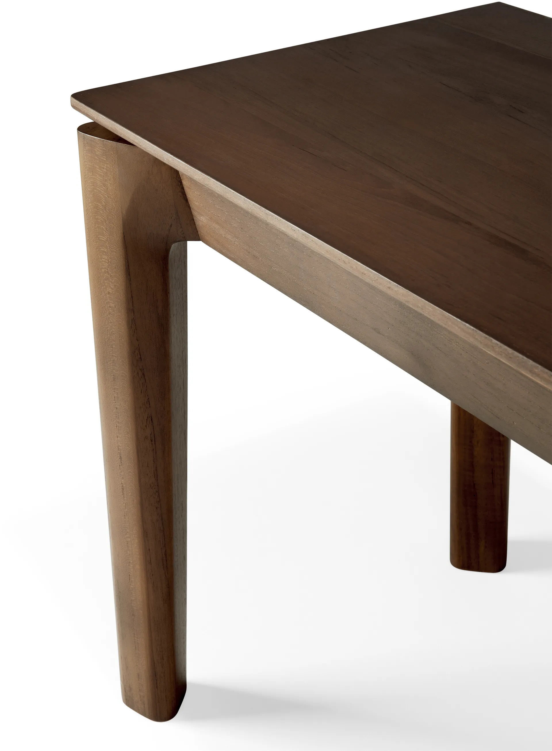 Bok bench, Dark stained teak 186 cm Ethnicraft