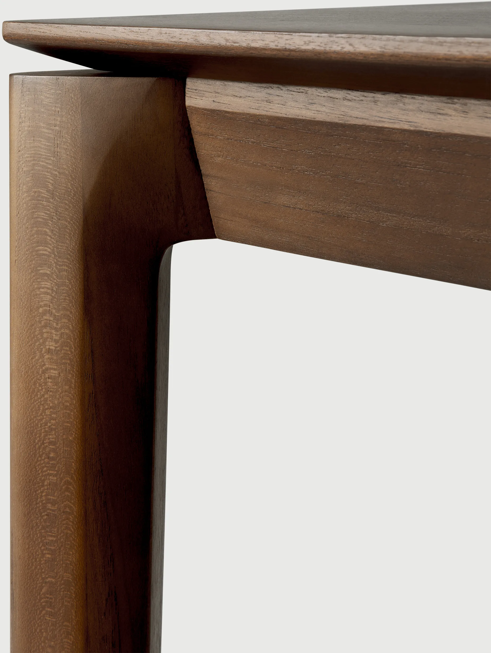 Bok bench, Dark stained teak 186 cm Ethnicraft