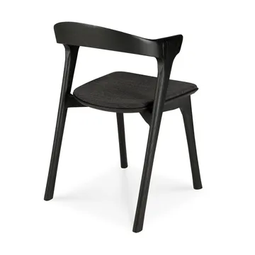Bok Chair - Brown oak-fabric soft black - Ethnicraft